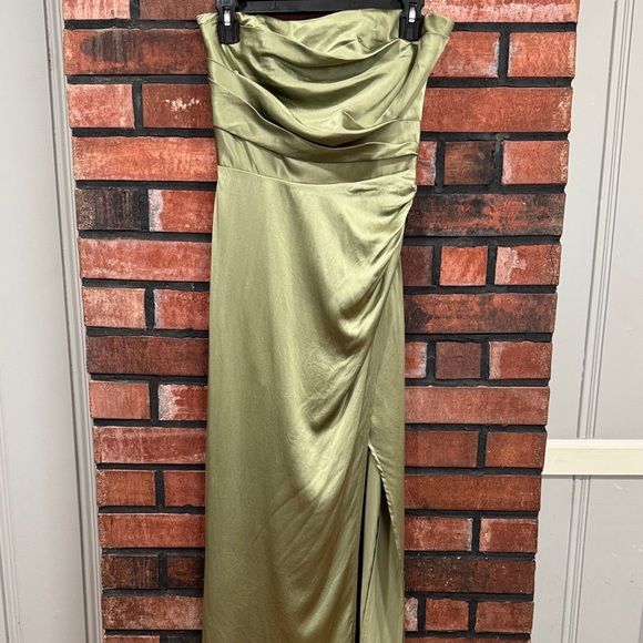 Reformation Barrow Silk Dress - Picture 7 of 13